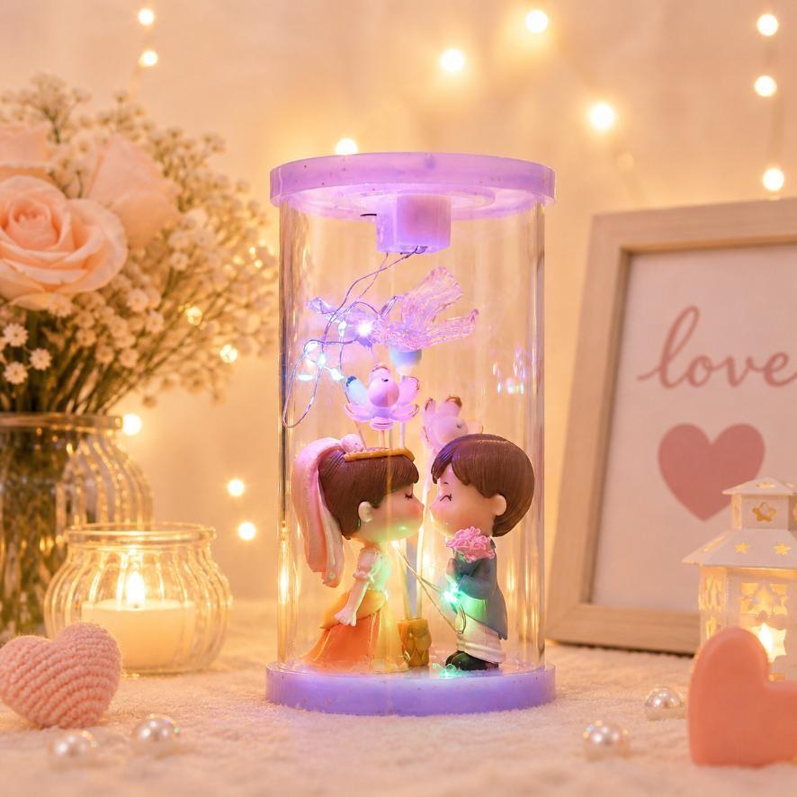 With Light